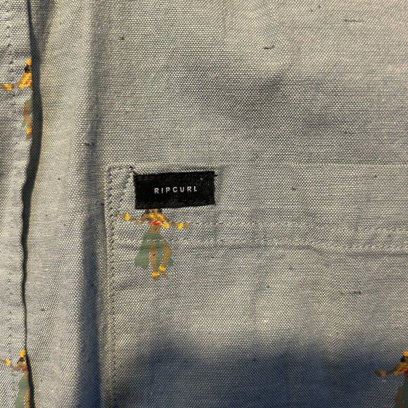 Rip Curl Hula Girl Chambray Short Sleeve L - Picture 4 of 4